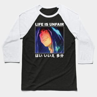 Life Is Unfair - Malcolm In The Middle Baseball T-Shirt